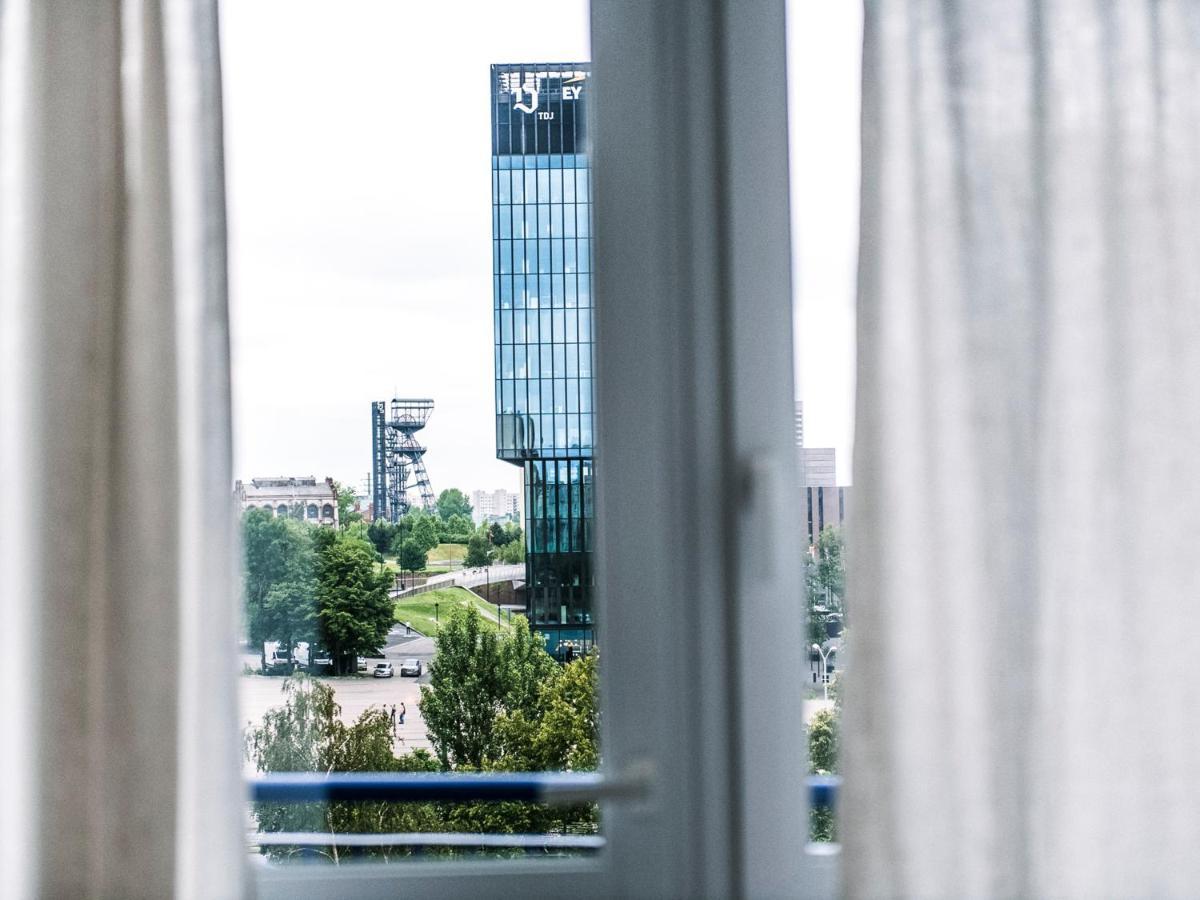 Pastel Blue Silesian Place Apartments Katowice Buitenkant foto